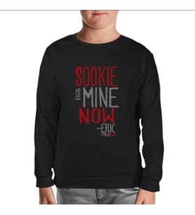 True Blood - Sookie is Mine Now Siyah Çocuk Sweatshirt