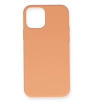 Pilelistore   iPhone 12 Pro Max Kılıf Nano içi Kadife Silikon - Turuncu