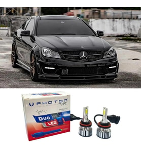 Mercedes C180 W204 Led Xenon Uzun Far Ampulü H7 Duo Yeni Seri Beyaz 2009-2014