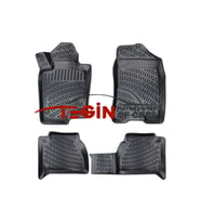 Mercedes X-Class 3D Havuzlu Paspas 2023 Siyah