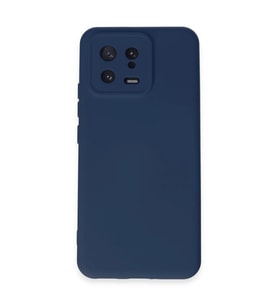Xiaomi Mi 13 Kılıf Nano İçi Kadife Silikon - Lacivert