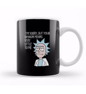 Rick And Morty Kupa Bardak Porselen