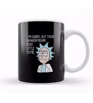 Rick And Morty Kupa Bardak Porselen