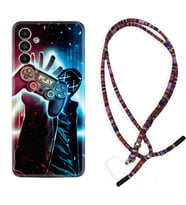 Samsung A23 A31 A32 A50 A51 A52 A53 A70 Kılıf Boyun Asklı Rasta Silikon Play Me 1757