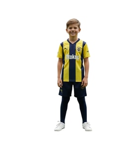 FENERBAHÇE LİSANSLI ÇOCUK FORMA ŞORT SETİ (Lacivert)