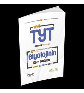 YKS-TYT BİYOLOJİNİN Kara Kutusu 2.Kitap Konu Ö.Dijital Ç. Soru BANKASI (10.Sınıf