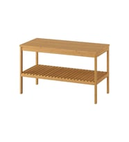 Banyo Mobilyası RAGRUND Bank MeridyenDukkan Bambu, 77x37 cm Banyo Tabure