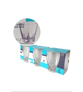 Venüs 3'lü Su Bardağı 250Ml Royaleks-212