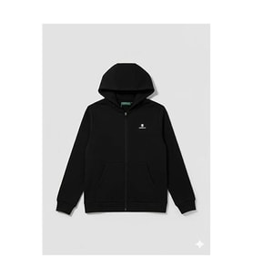 Lumberjack Kids SN72 FZ Hoodie 6FX Siyah Erkek Çocuk Sweatshirt A102204411