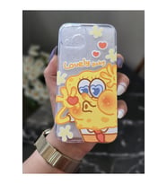 Iphone 14 Uyumlu Baskılı Şeffaf Telefon Kılıfı