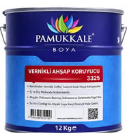 Pamukkale Ahşap Koruyucu Vernikli 12 Kg Kestane