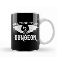 Welcome To My Dungeon Kupa Bardak Porselen