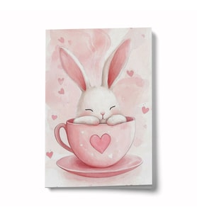 Bir Fincan Tavşan Mini Defter (07)