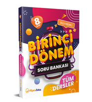 8. Sınıf Birinci Dönem Tüm Dersler Soru Bankası Hiper Zeka Yayınları