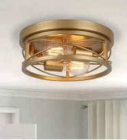 Victoria Retro Avize 3269-W29-8V-PX (Eskitme Altın)