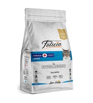 Felicia Az Tahıllı Derma HypoAllergenic Somonlu Yetişkin Kedi Maması 2 Kg (Standart)