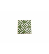 Porland Morocco Desen1 Yeşil Bardak Altlığı 10x10 cm  04A+P021641