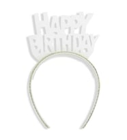 Eva Taç Beyaz Happy Bırthday M200