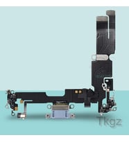 Apple İphone 14 PLUS Full Şarj Soketi Filmi FLEX (MAVİ)