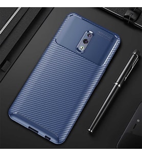Lexroo Oppo Reno Kılıf Negro Silikon Kılıf - Lacivert