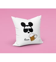 Mickey Mouse Sevgili Çift Tasarımlı Yastık Kişiye Özel