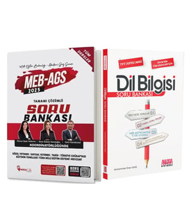 Hoca Kafası 2025 MEB AGS Tüm Dersler ve AKM Dil Bilgisi Soru Bankası Seti 2 Kitap