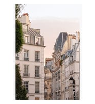 Paris Binaları Tablo Ahşap Poster Dekoratif