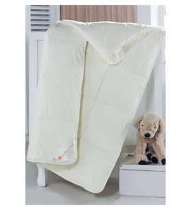 Cotton Box Bebek %100 Yün Yorgan (95x145) (Beyaz)