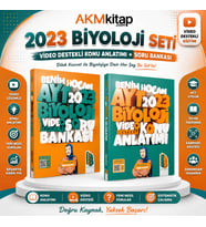 Benim Hocam AYT Biyoloji Soru Bankası ve Video Ders Defteri 2 Kitap Set