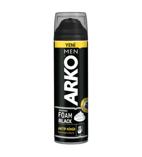 Arko Men Aktif Kömür Tıraş Köpüğü 200 ml