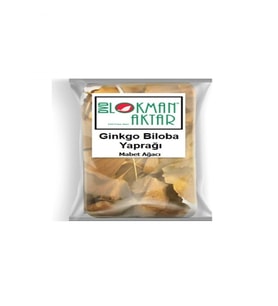 Ginkgo Biloba Yaprağı (mabet Ağacı Yaprağı) 50 gr, Lokman Aktar