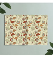 Mantar Defter Spiralli A5 96 Yaprak Çizgisiz Defter PYTKDFTR307