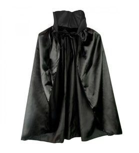Mey İthalat® Siyah Renk Yakalı Halloween Pelerini 90 cm