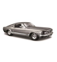 Maisto 1967 Ford Mustang Gt Gri 1:24 Model Araba