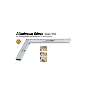 Kupa Profesyonel Alüminyum Gönye 50 Cm