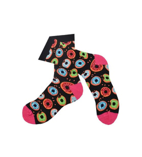 Flora Erkek Donut Desenli Hareketli Çorap - 41/44