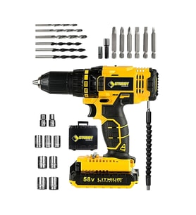 Japon Technology 58v 8ah Darbeli Metal Şanzıman Şarjlı Vidalama 27prç