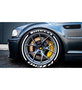 LASTİK YAZISI 4 adet PIRELLI 4 adet P ZERO+KUYRUK BEYAZ 1.KALITE SOLMAZ STICKER