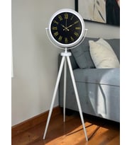 River World Ayaklı Saat Tripod Rengi Beyaz Lüks