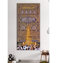 Kabe kapısı, dekoratif kanvas tablo