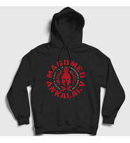 Presmono Unisex Siyah Fight Ufc Mma Magomed Ankalaev Kapüşonlu Sweatshirt 521767tt