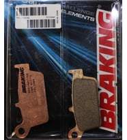 Braking 701Cm44 2009-2020 Kawasaki KLX 250 Uyumlu Arka Fren Balatası Sinterli Ba