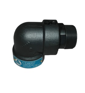 COSIL 90° Swivel Joint Hidrolik Döner Bağlantı Rotary Joint Endüstriyel Fluid Transfer