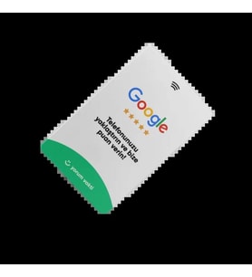 NFC Google Yorum ve Puanlama Kartı