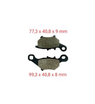 UNİVERSAL SUZUKİ ÖN FREN DİSK BALATASI SFA396 VT UYUMLU  AN 125(1995-2000) - UK ADDRESS 110