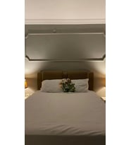 Otel Tipi 10 Adet Tek Çarşaf, Çift Kişilik 63 Tel %100 Pamuk 240x280 (Beyaz)