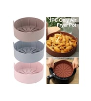 Silikon Pişirme Kabı, Airfryer Aksesuar, Sağlık Sertifikalı, Pratik ve Dayanıklı