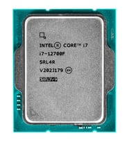 INTEL CORE i7 12700F 25MB 12çekirdekli VGA YOK 1700p 65w Kutusuz+Fansız