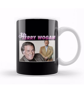 Sir Terry Wogan Tribute Montage Kupa Bardak Porselen