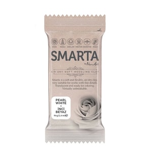 SMARTA MODELLEME KİL HAMURU 60 GR NO:29 METALİK BEYAZ İNCİ (PEARL WHITE)